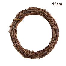 Load image into Gallery viewer, Retro Christmas Wreath Hang Natural Garland Dried Rattan Xmas Home Wall Decor FPing